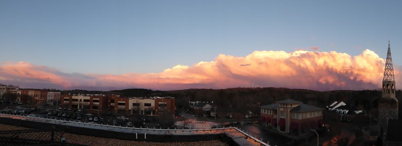 20170318 - Chapel Hill - Cloud Panorama