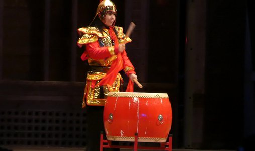 20180110 - Chinese Lantern Festival - Performance - Drum